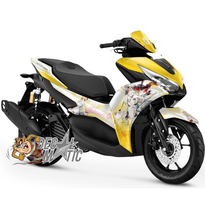Decal Aerox Full body Yamaha Aerox 155 NVX OLD 2016 2017 2018 2019 2021 Stiker Motor NEW Aerox VVA 2