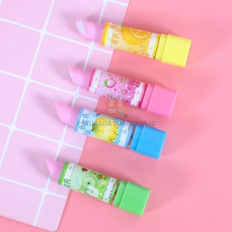 

⭐ PGS ⭐ Penghapus Eraser Lucu Lipstik Motif Karakter Kartun