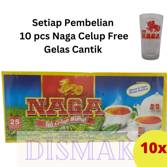 

Teh Naga Celup 10 Pcs