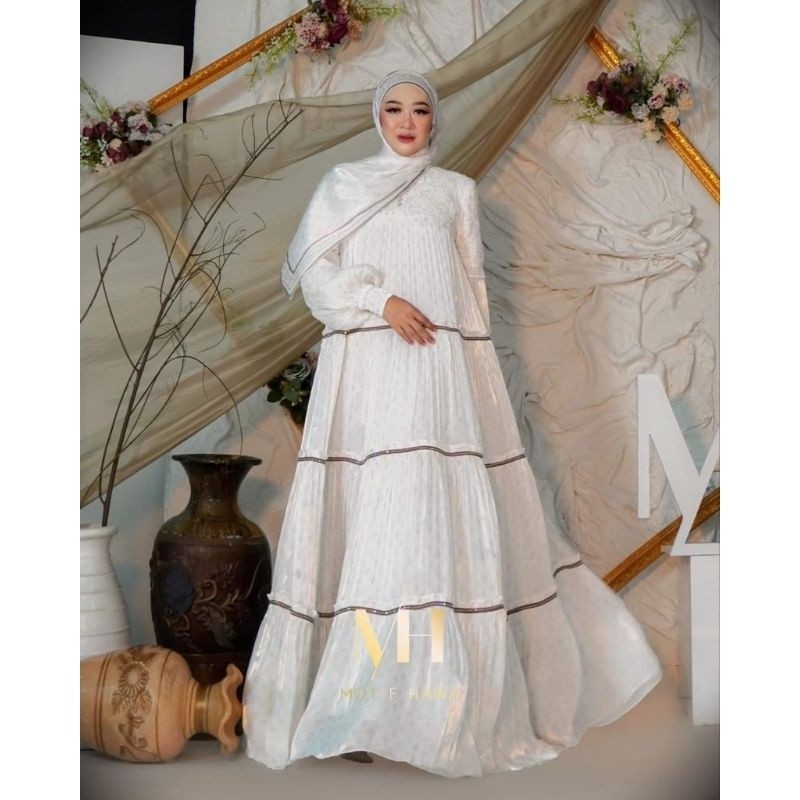 [MOTIF HAWA] GAMIS SYARI/DRESS SET "LEVIORA SERIES" By Motif hawa