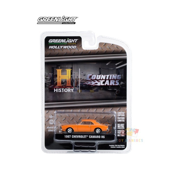 Greenlight Hollywood Series 37 Counting Cars 1967 Chevrolet Camaro RS CH27