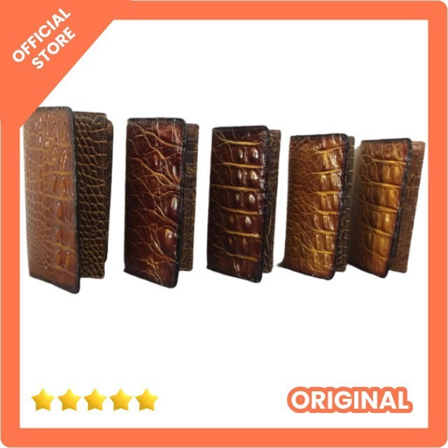 Dompet Paspor Kulit Buaya asli Merauke