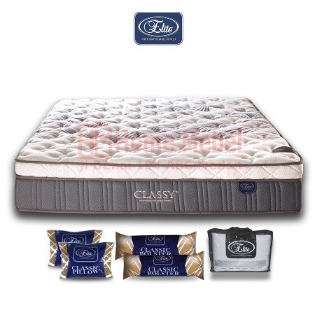 PROMO TERMURAH Kasur Matrass Elite Springbed Classy Elite (Mattress Only) 200 x 180 - HOMEMEBEL