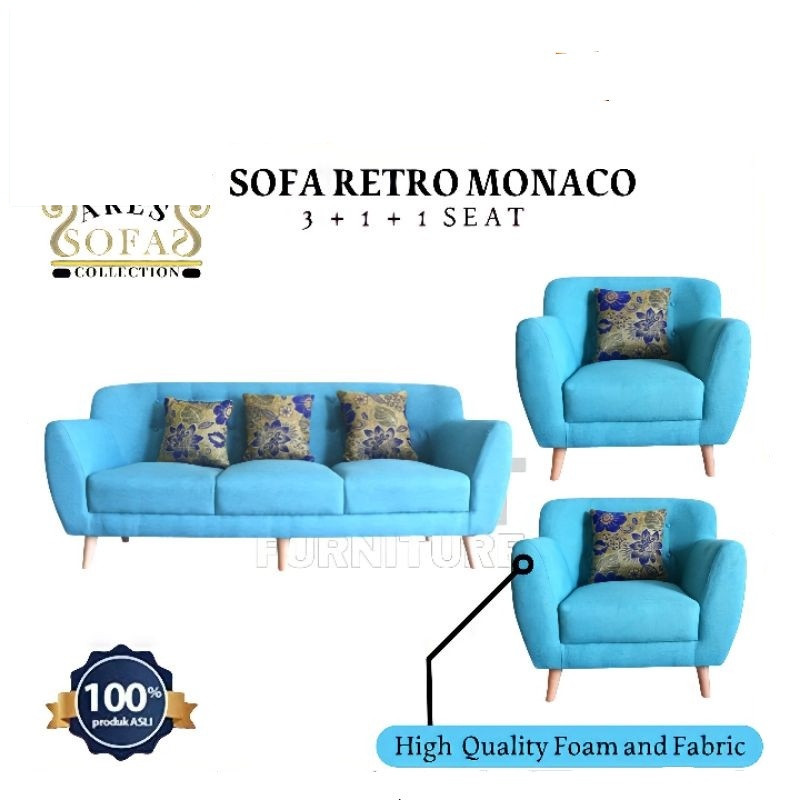 (COD) Sofa Retro Sofa Minimalis 321 Sofa 221 Terlaris Cirebon Kuningan Majalengka Indramayu Brebes T