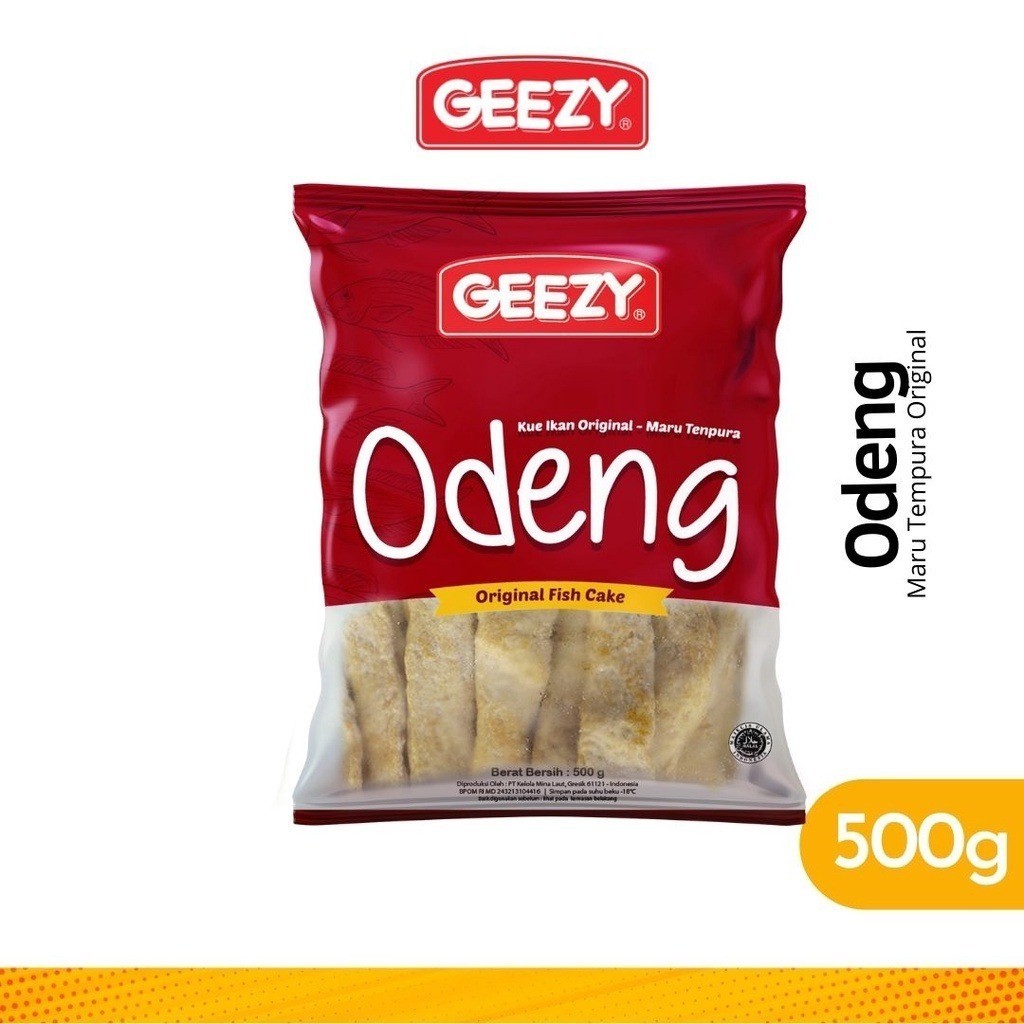Odeng Geezy Fish Cake Halal 500 Gram