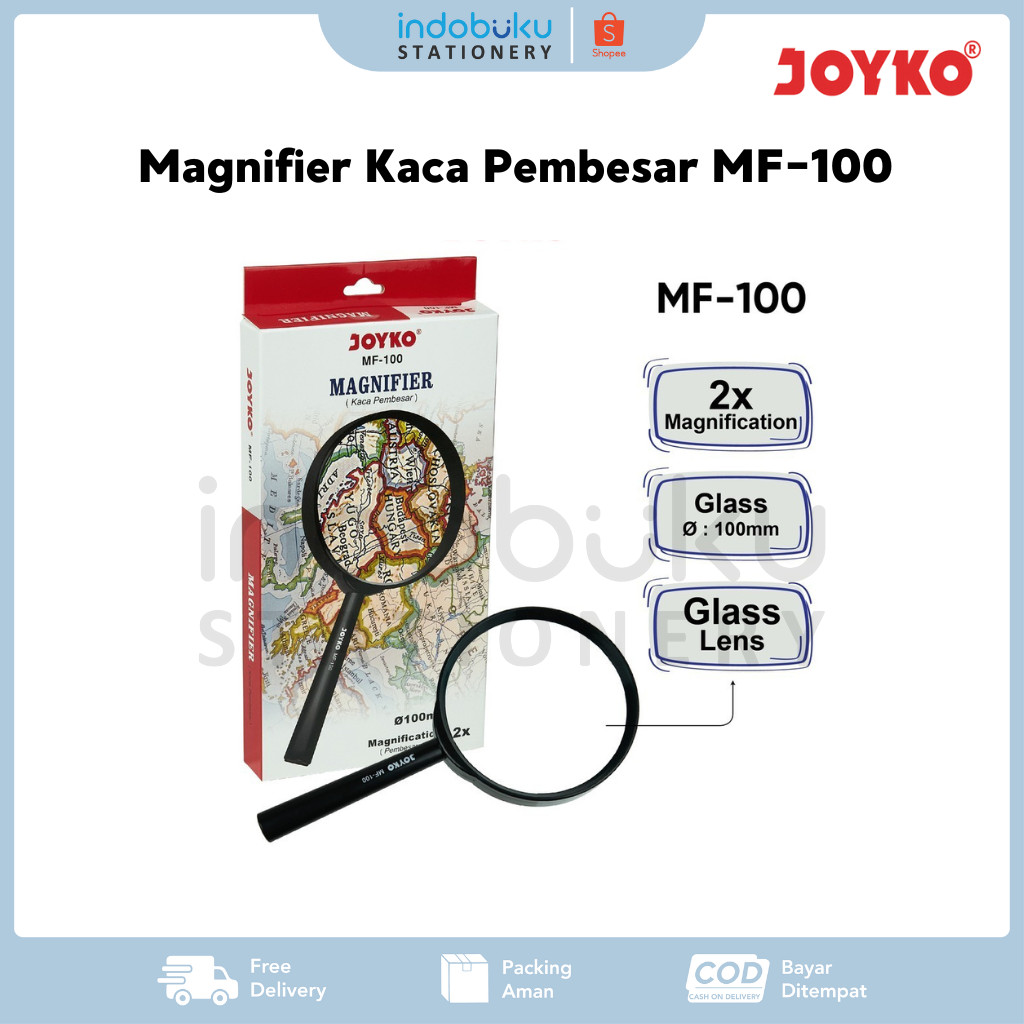 

Magnifier Kaca Pembesar Joyko MF-100