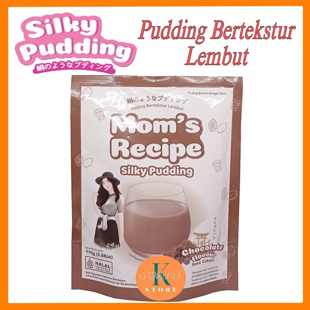 

Silky Pudding Pouch Chocolate Flavour 110gr Puding Rasa Cokelat