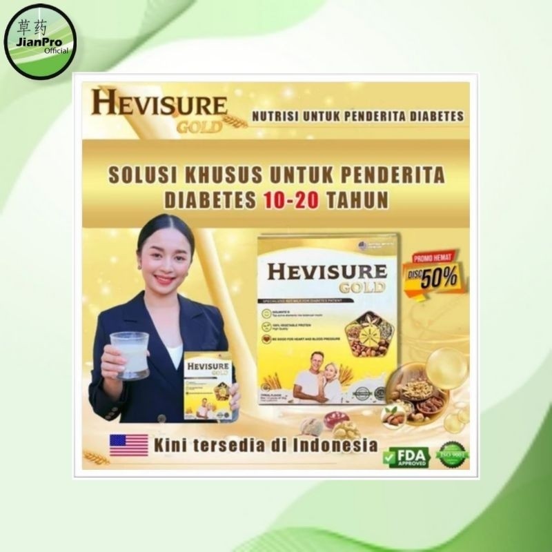 

HEVISURE GOLD MILK SUSU OBAT DIABETES KENCING MANIS KADAR GULA RENDAH