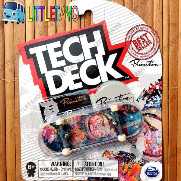 TECH DECK PLATINUM LEMOS PRIMITIVE - FINGERBOARD SKATEBOARD ORIGINAL - Rodriguez 2 -OSC25