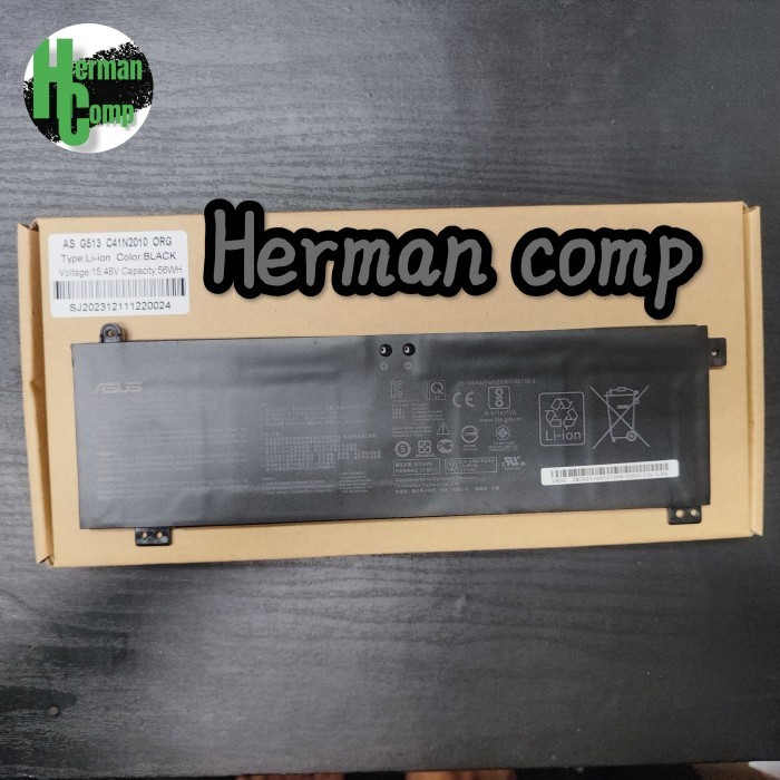 Original Baterai Asus ROG STRIX G15 G513 G513Q G513QM G513IH C41N2010