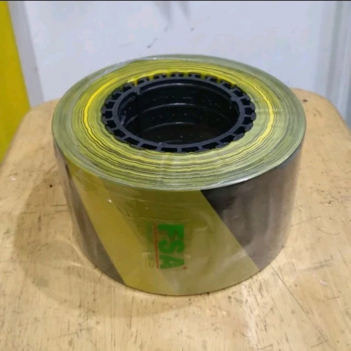 

Clf Barricade Tape 3 inchi x 300 meter KUNING HITAM