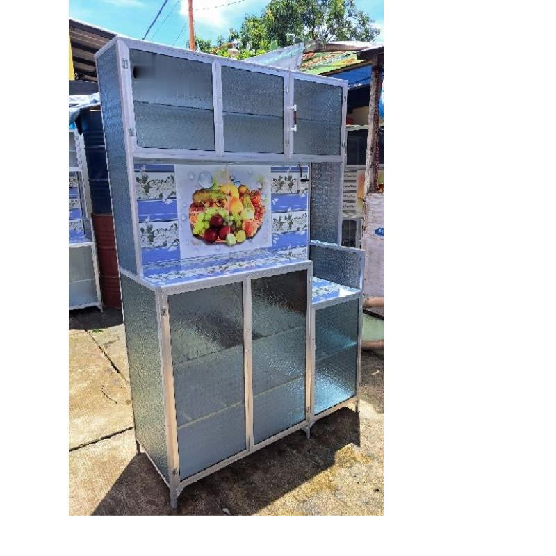 "( Bisa COD )" Rak Piring 3 Pintu Magicom Minimalis Termurah Terlaris Cirebon Kuningan Majalengka In