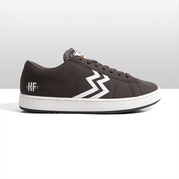 Geoff Max - Hf Court Brown White | Shoes Cupsole | Sepatu | Sneakers | Sepatu Pria Wanita