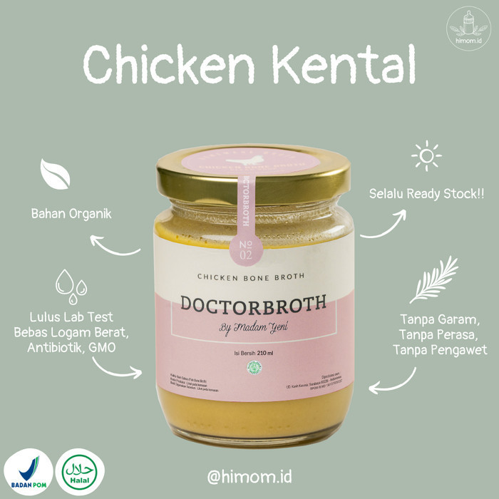 

Doctor Broth - Chicken Kental, kaldu ayam, chicken broth