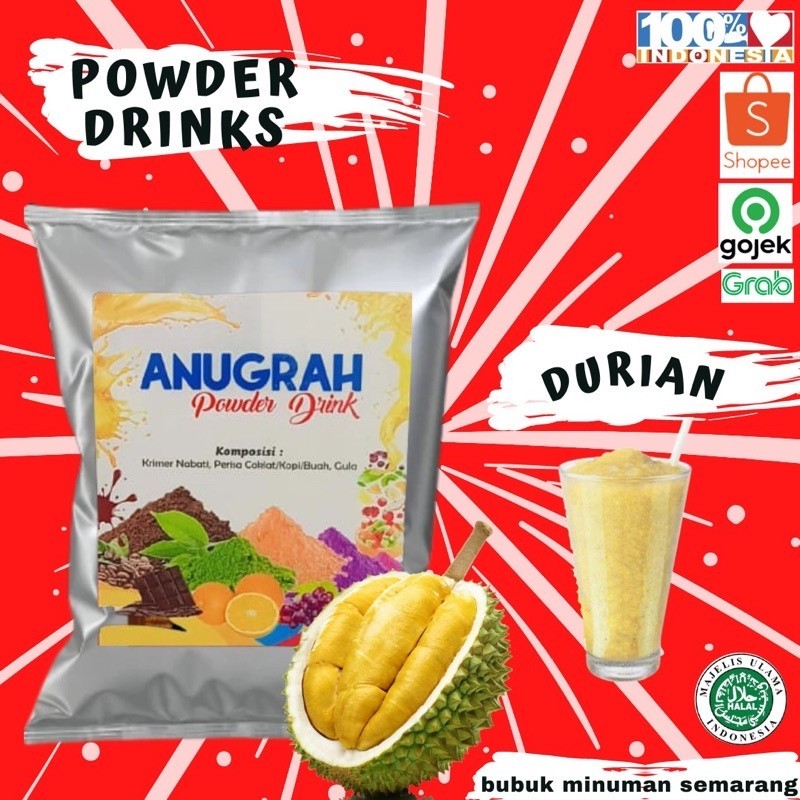 

BUBUK MINUMAN DURIAN reguler 1 kgGratis Ongkir & COD
