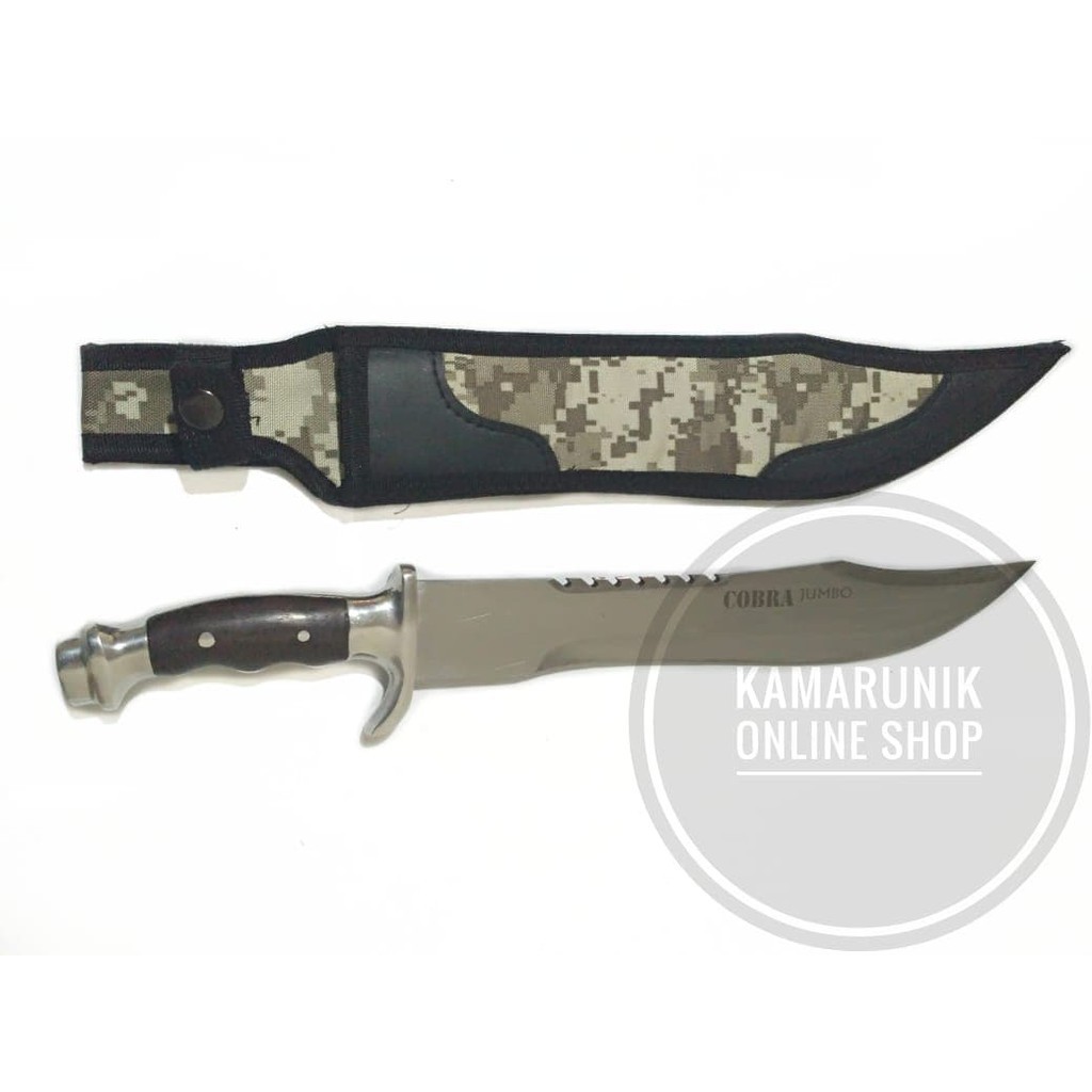 Super Hot PISAU S4ANGKUR COBRA JUMBO KOMANDO KING KOBRA SARUNG LORENG Terbatas