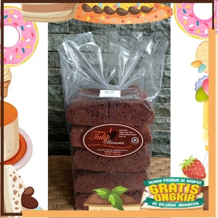 

Brownies Kering Tulip 400gr/ King J Snack