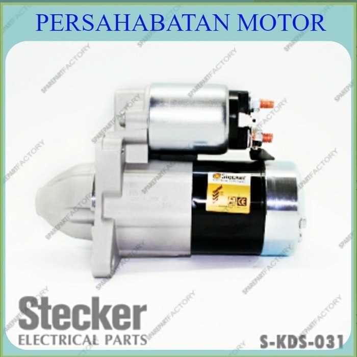 Dinamo Starter Kia Timor Thn 95-Up Ford Laser Thn 90-96 12V 1.2Kw 8T