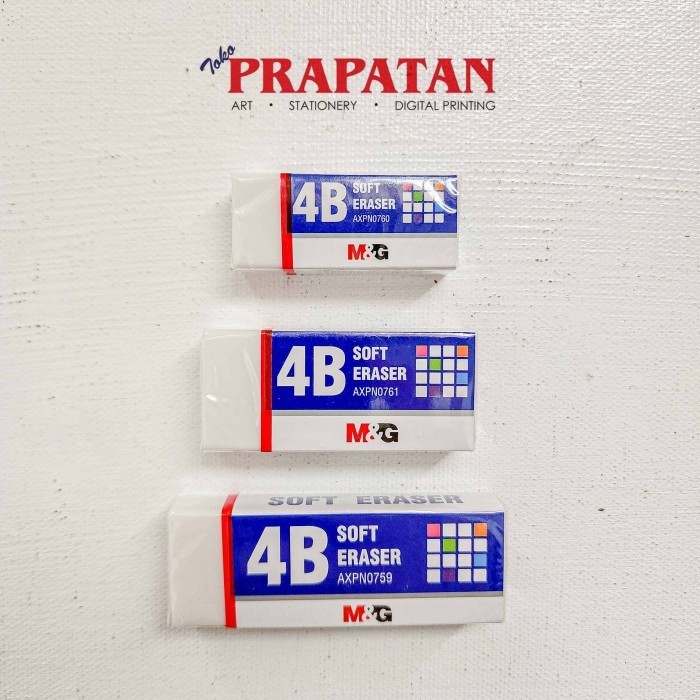 

M&G Soft White Eraser | Penghapus Setip - KECIL 760 -YY41