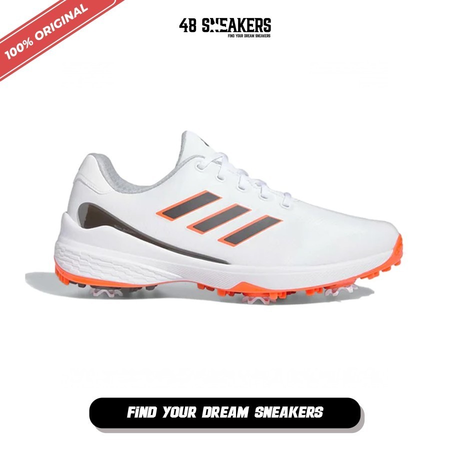 Sepatu Pria Adidas ZG23 White/Orange Golf (H03674) Original