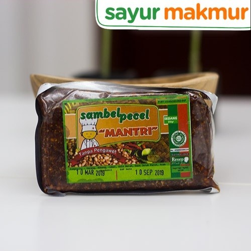 

Mantri Sambel Pecel Sedang 250 gram Sayurmakmur