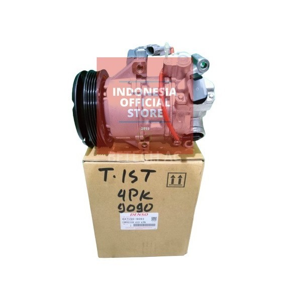 COMPRESSOR TOYOTA IST 4PK ASLI KOMPRESOR PULLYAC MOBIL