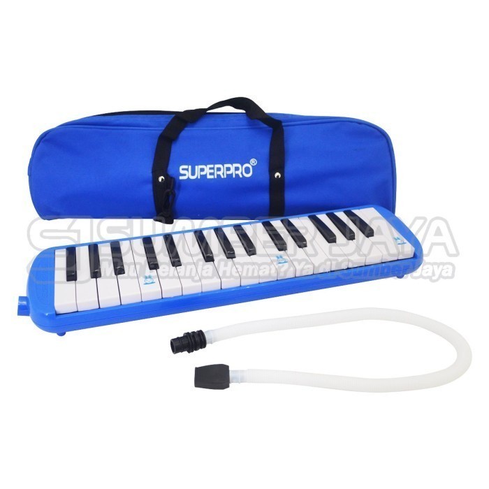 PIANIKA TAS SUPERPRO MELODICA BIRU pianika tas superpro biru