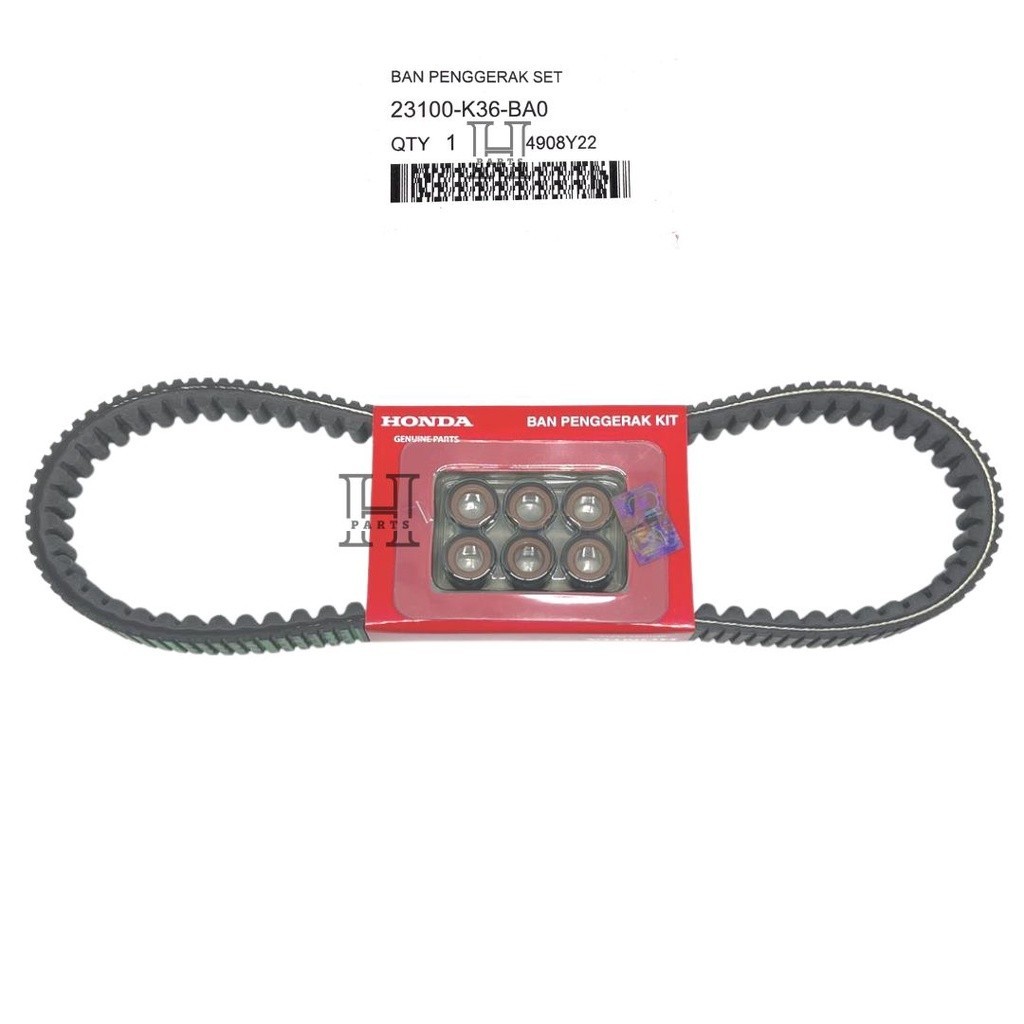 VBELT VAN BELT KIT VARIO 150 ESP ORIGINAL AHM