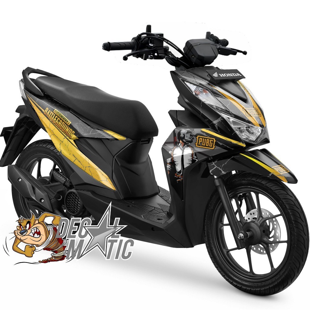 Stiker Full Body Beat Street Decal full body motor Beat Street FI EPS / Beat Street Deluxe - Undergr