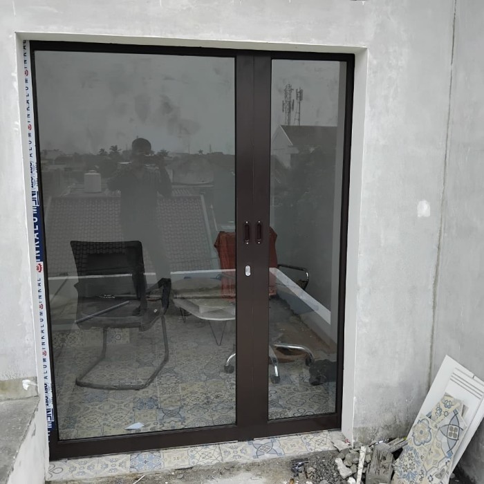 pintu slide alumunium custom inkalum alexindo