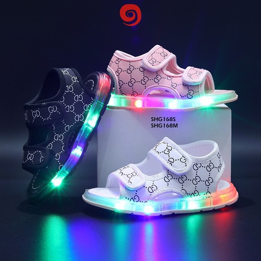 Sandal Sendal sepatu gunung lampu LED Anak Laki Laki Perempuan  Jordan GD Import Premium SD SMP