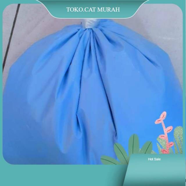 Cat Tembok Kiloan Biru Muda 5kg Dekorasi Furniture Cat Dinding