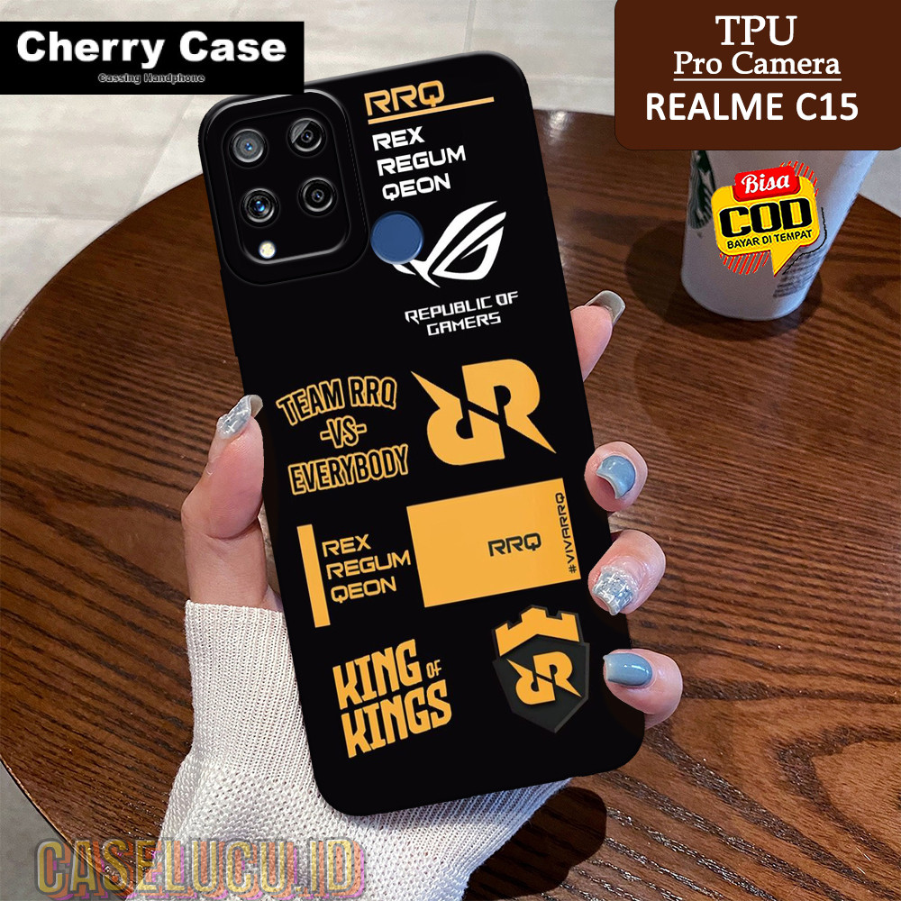 Casing Hp Realme C15 Terbaru - Fashion Case Gaming - Case Realme C15 - Soft Case Hp Realme C15 - Kes