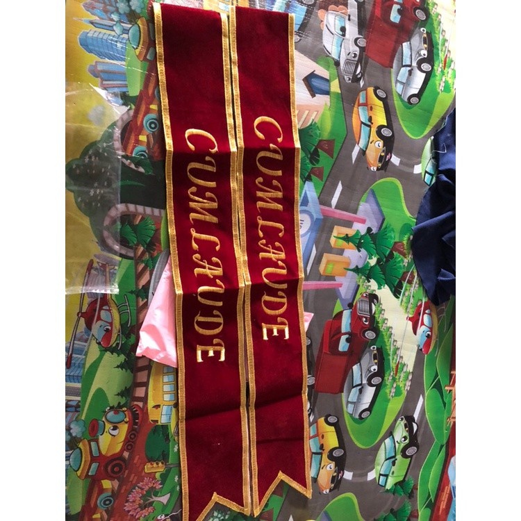 SELEMPANG WISUDA BLUDRU BORDIR KOMPUTER Selempang Wisuda