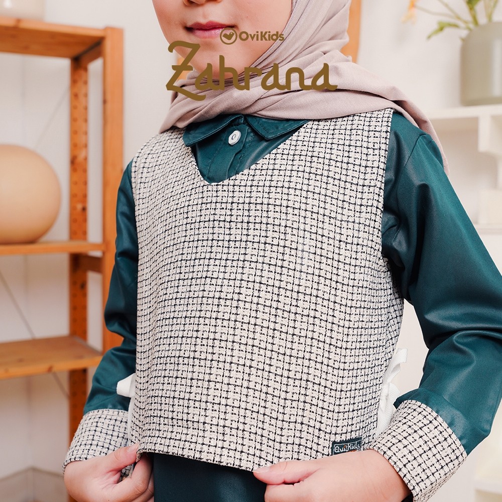 RFB68 OVIKIDS Zahrana - Gamis Anak Perempuan Setelan Anak Perempuan Dress Anak 2-8 Tahun