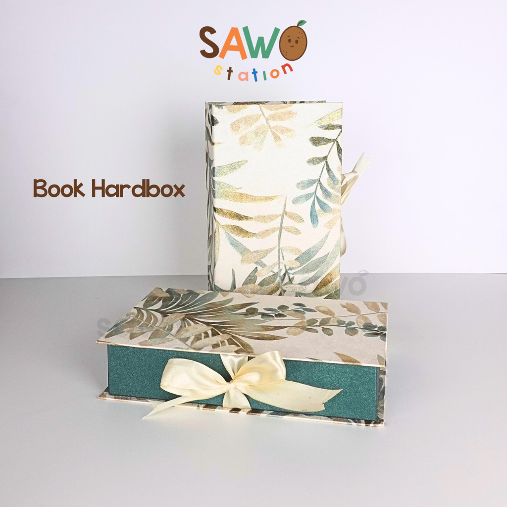 

Luxury Book Style Gift Box Kotak Hampers Premium Magnetik Hardbox Kado Elegan Packaging Lebaran Natal Pernikahan