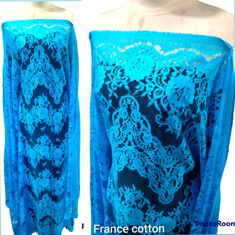 Brokat semifrancis katun italy,kain brokat murah,toko bahan kebaya