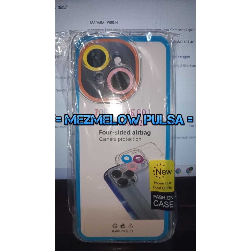 Softcase Silikon Transparant Casing Caseng TECNO Spark Go 1