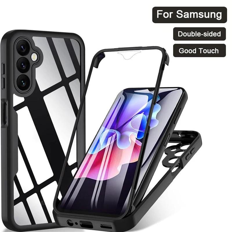 For Samsung Galaxy A54 A34 A13 A24 A23 A73 A53 A33 Case Smooth Protection Air Cushion Transparency 3