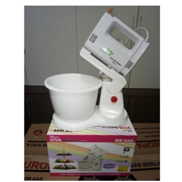 TERLARIS MIXER MX1506 / MIXER VIVA NATIONAL MX 1506 SB mixer kue / roti COD
