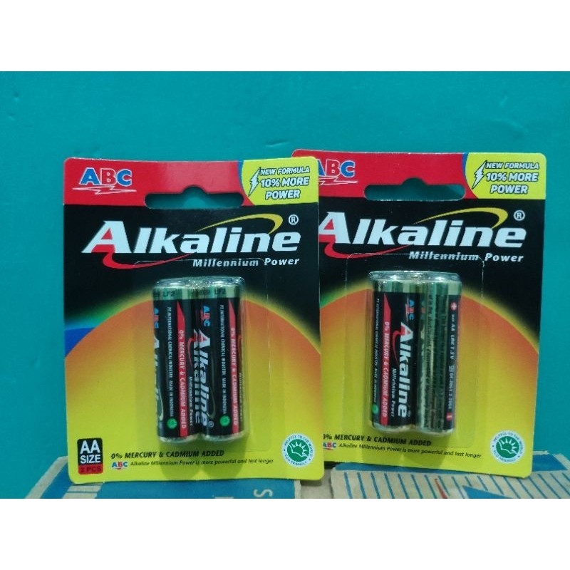 baterai abc alkaline AA batrai abc alkaline AA ORIGINAL