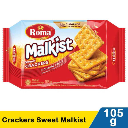 

BISKUIT ROMA MALKIST CRACKERS 90 GRAM 105 RENCENG 22.5GR CREAM COKLAT 189 GRAM - ALL VARIANT