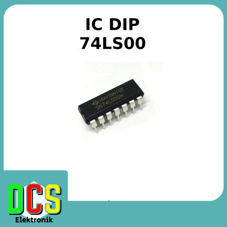 IC 74LS00. Quad 2-Input NAND Gate