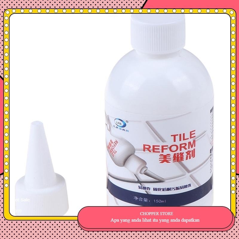 COD Krim Nat Keramik Pengisi Celah Lantai Anti Jamur 150ml Tile Reform Coating Waterproof Cairan Dem