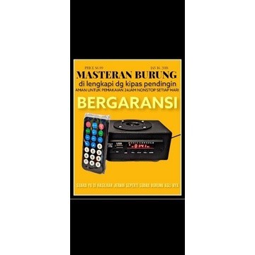 audio master speaker masteran burung