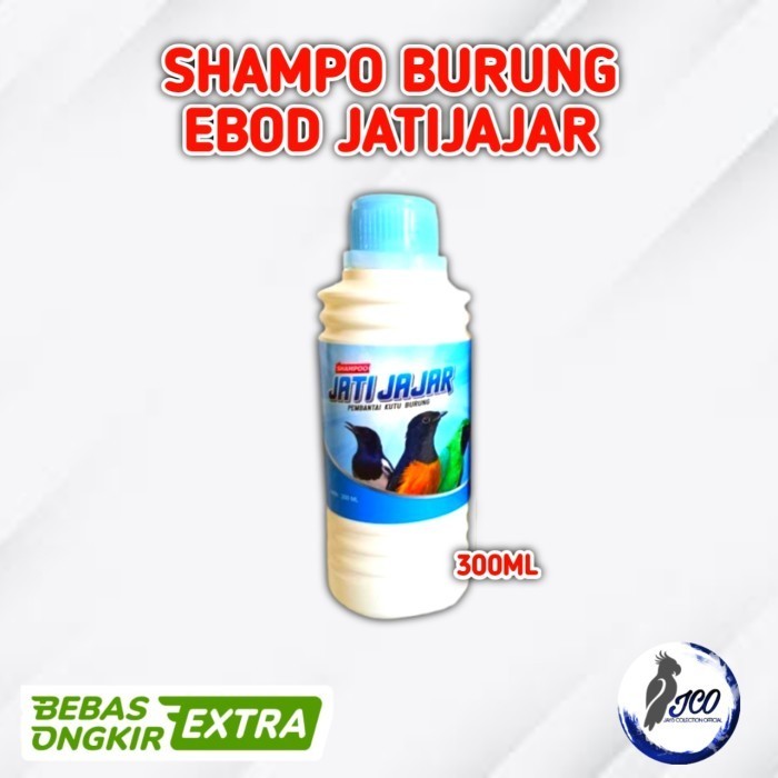 SHAMPO BURUNG JATIJAJAR ANTI KUTU BERSIH BERKILAU SAMPO BURUNG JATI JAJAR