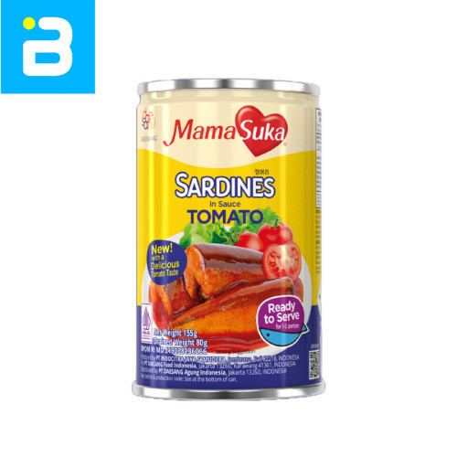 

Mamasuka Sarden Saus Tomat 155G