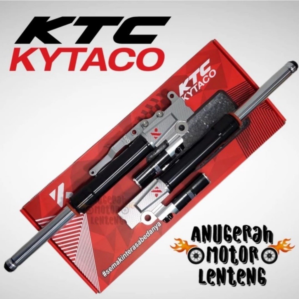 Shockbreaker Shock Tabung Depan Honda Vario 150 125 LED KTC Kytaco