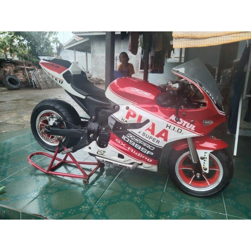 promo diskon 70% Promo murah      PROMO SPESIAL HARI RAYA   MOTOR MINI GP 50CC MESIN 4TAX