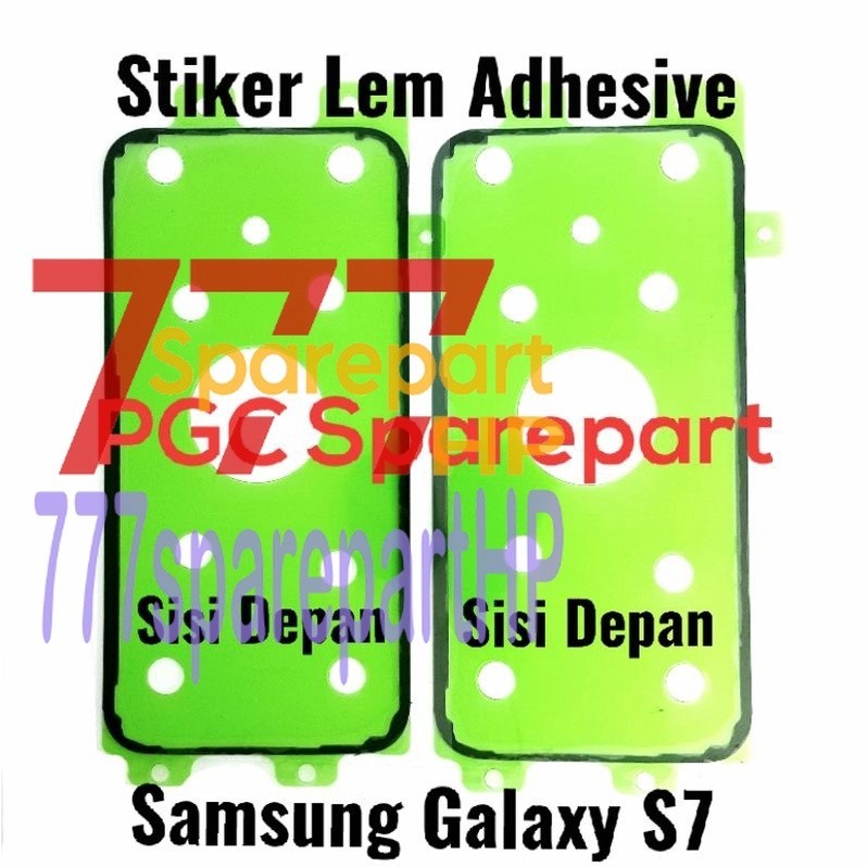 

Lem Adhesive LCD Touchscreen Samsung Galaxy S7 - Double Tape Depan S7 - 777sparepartHP
